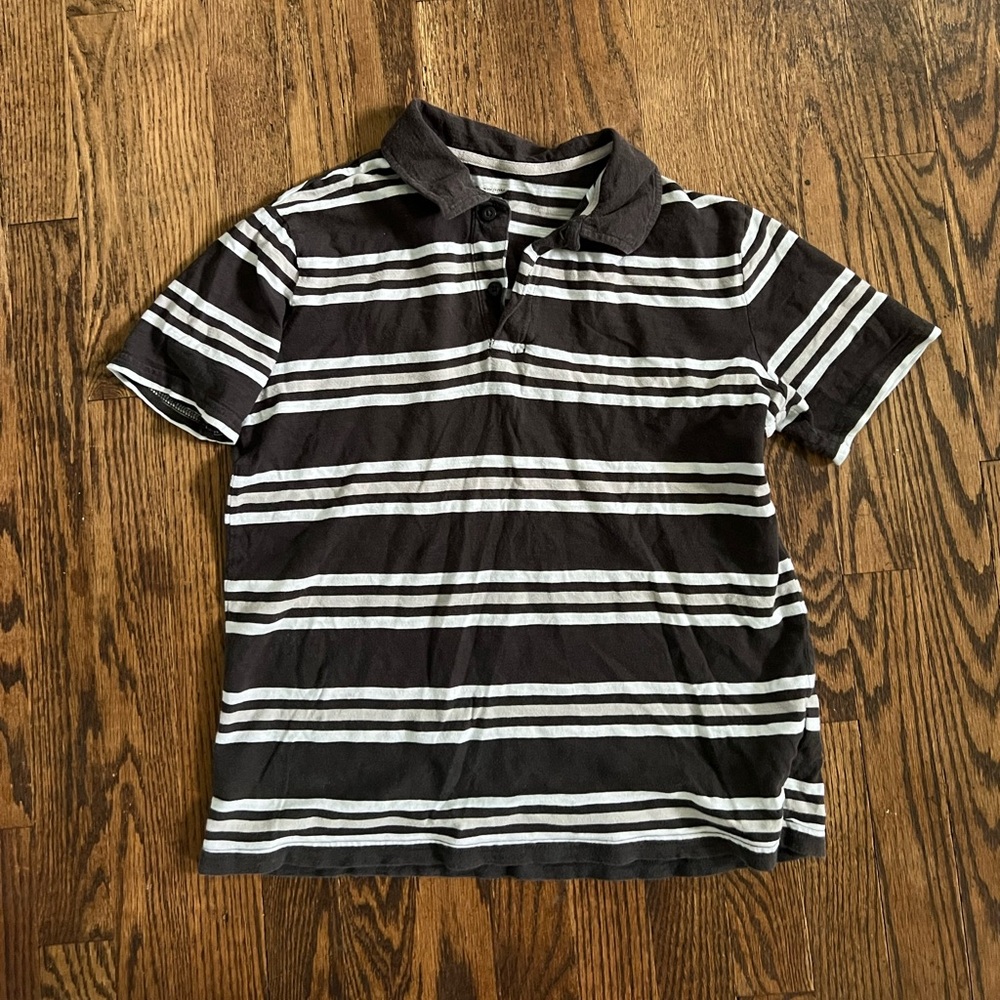 Cotton Old Navy striped polo XL 14/16
